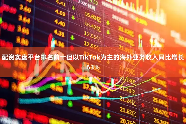 配资实盘平台排名前十但以TikTok为主的海外业务收入同比增长63%