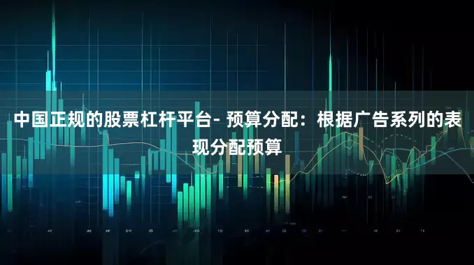 中国正规的股票杠杆平台- 预算分配：根据广告系列的表现分配预算