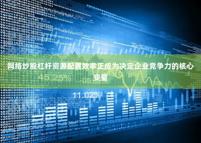 网络炒股杠杆资源配置效率正成为决定企业竞争力的核心变量